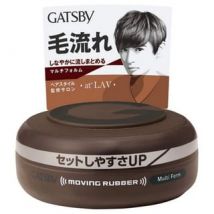 Mandom - Gatsby Moving Rubber Multi Form Brown - 80g