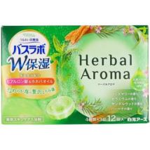 Hakugen - HERS Bath Lab W Moisturizing Bath Tablets Herbal Aroma - 45g x 12
