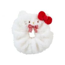 Hello Kitty Face Mascot Scrunchie 11 x 3.5 x 11cm