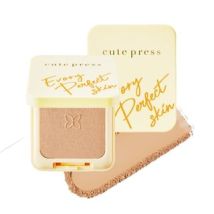 Cute Press - Evory Perfect Skin Plus Vitamin E Foundation Powder P2 Pink Beige
