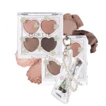FLORTTE - Blooming Series 4 Color Eyeshadow - 01 #01 Stunning - 2.7g