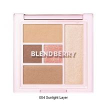 Kose - Blend Berry All You Need Creation Shadow Palette 004 Sunlight Layer