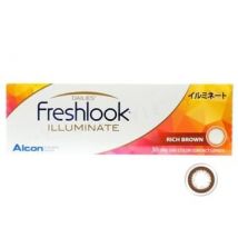 Alcon - Freshlook 1 Day Illuminate Color Lens Light Brown 30 pcs P-1.75 (30 pcs)