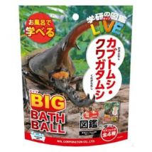 MANABURO - Gakken No Zukan Live Big Beetle Bath Ball 1 pc