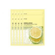 Anua - Green Lemon Vita C Blemish Serum Mask Set 25ml x 10 sheets