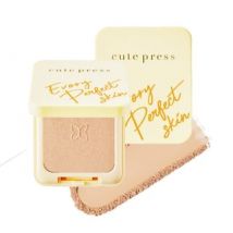 Cute Press - Evory Perfect Skin Plus Vitamin E Foundation Powder N2 Natural Beige