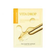 too cool for school - Drop Ampoule Mask Sheet - 3 Types Vita Drop
