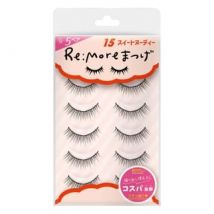 BN - Re:More False Eyelashes 15 Nudy - 5 pairs