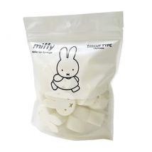 Alpha Collection - Miffy Diecut Type Makeup Sponge (Set of 12) As Shown in Figure