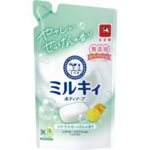 Cow Brand Soap - Milky Body Soap Citrus - 360ml Refill