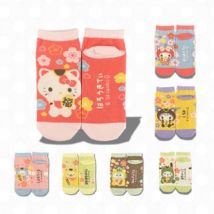 Sanrio Lucky Cat Costume Character Socks My Melody (Length: 22-24cm)