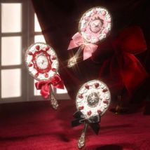 Flower Knows - Strawberry Cupid Hand Mirror - 3 Colors #Milk Shake - 1pc