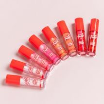 Rude Cosmetics - Berry Plump Plumping Lip Gloss - 8 Colors Crystal Clear - 4g