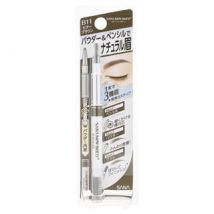 SANA - New Born W Brow EX 3 In 1 Eyebrow Pencil B11