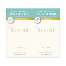 CLAYGE - Care & Spa Clay SR Smooth Shampoo + Hair Treatment Trial Set 10ml x 2