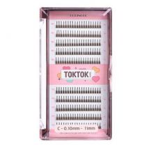 CORINGCO - Toktok-Hara Filter Eyelash - 4 Types Black - 11mm