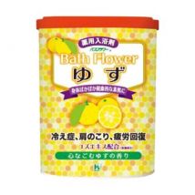 Health Lab - Bath Flower Bath Salt Yuzu - 680g