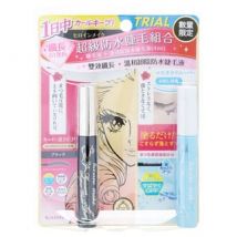 ISEHAN - Kiss Me Heroine Make Prime Long & Curl Mascara Super Waterproof + Speedy Mascara Remover Set 01 Black
