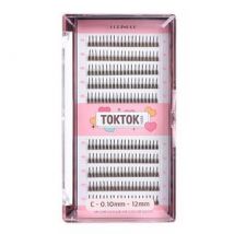 CORINGCO - Toktok-Hara Filter Eyelash - 4 Types Black - 12mm
