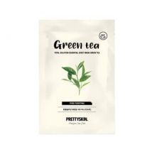 Pretty skin - Total Solution Essential Sheet Mask - 21 Types Green Tea