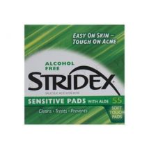 STRIDEX - Sensitive with Aloe Salicylic Acid 0.5% Soft Touch Pads 55 pcs
