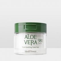 MediFlower - Aloevera Fresh Soothing Toner Pad 60 pads