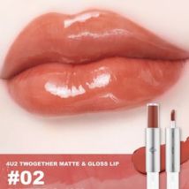4U2 - Twogether Matte and Gloss Lip 02 Butter & Jam