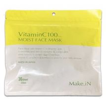 MAKE.iN - VitaminC 100 Moist Face Mask 30 pcs