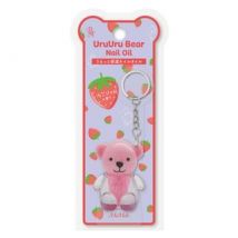 BN - MiMits UruUru Bear Keychain Nail Oil Strawberry Jam