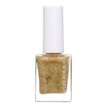 NATURE REPUBLIC - Color & Nature Nail Color (Glitter/Pearl) - 2 Colors #56 Gold Couple Ring