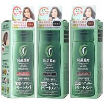 Pyuru - Rishiri Hair Color Treatment Black - 200g