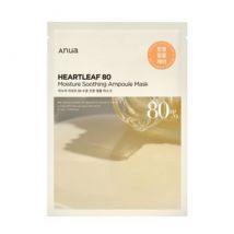 Anua - Heartleaf 80 Moisture Soothing Ampoule Mask 27ml