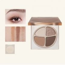 JOOCYEE - Four-color Eyeshadow Palette - Milk Apricot #F10 Milk Apricot - 4.3g