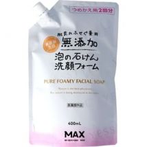 MAX - Additive-free Face Wash Foam Refill 400ml