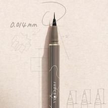 Judydoll - Slim Liquid Eyeliner - 2 Precision Ultra-Fine Colours #C03 Dark Mystery Brown - 0.5ml