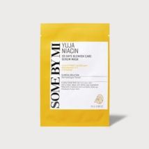 SOME BY MI - Yuja Niacin Blemish Care Serum Mask 25g x 1 pc