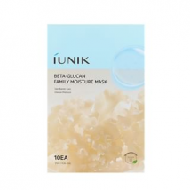iUNIK - Beta-Glucan Family Moisture Mask Set 25ml x 10 sheets