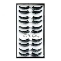 Gi & Gary - Professional Eyelashes Dark Angel J03 10 pairs