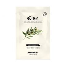 Pretty skin - Total Solution Essential Sheet Mask - 21 Types Olive