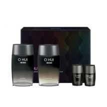 O HUI - For Men Neofeel Hydrating Toner And Moisturizing Emulsion Special Set 2024 Version - 4 pcs