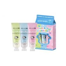 Kwailnara - Hand & Nail Cream Set - 2 Types Blue