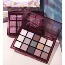 UCANBE  - Cold Rose15-Color Eyeshadow Palette 12g