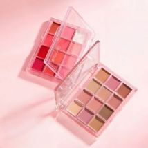 CAR MELA - Glossy Jelly Lip Palette - 2 Types 09# Velvet Eternal Flower - 12g