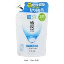 Rohto Mentholatum - Hada Labo Gokujyun Hyaluronic Acid Lotion Light - 170ml Refill