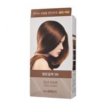 The Saem - Silk Hair Color Cream Gray Hair Cover - 5 Colors #5N Light Brown