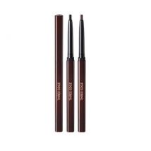The Saem - 3 Edge Pencil Eyeliner - 2 Colors #02 Dark Brown