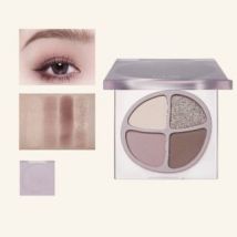 JOOCYEE - Four-color Eyeshadow Palette - Grey Taro #F13 Grey Taro - 4.3g