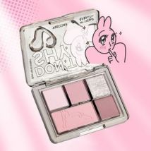 VEECCI - Touch My Heart Eyeshadow Palette My Friend Rabbit Limited Edition - 2 Types F02 Pink Rabbit - 5.2g