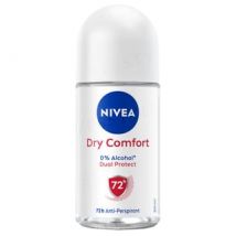 NIVEA - Dry Comfort Dual Protect Deodorant Roll On 50ml