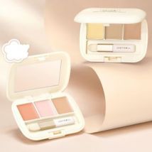 Judydoll - Three-Shades Concealer Palette - 2 Colors #01 Full Coverage